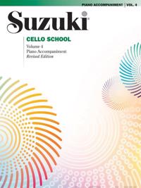 Suzuki Cello School Piano Acc., Vol. 4