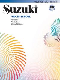 Suzuki Violin School, Vol 5: Violin Part, Book & CD