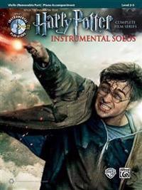 Harry Potter Instrumental Solos for Strings: Violin, Book & CD