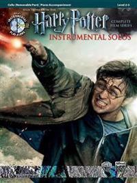 Harry Potter Instrumental Solos for Strings: Cello, Book & CD