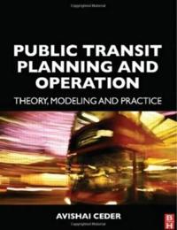 Public Transit Planning and Operation