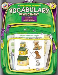 Vocabulary Development, Homework Helpers, Grade K