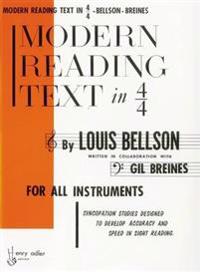 Modern Reading Text in 4/4: For All Instruments