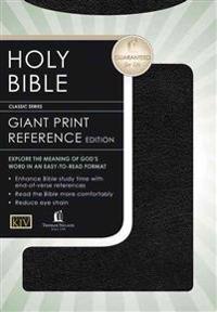 Holy Bible King James Version Personal Size Giant Print / Black Leather