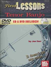 First Lessons Tenor Banjo [With CD and DVD]