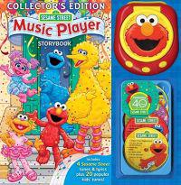 Sesame Street Music Player Storybook [With Music Player & 4 CDs]