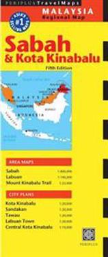 Sabah and Kota Kinabalu Travel Map