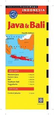 Java and Bali Travel Map