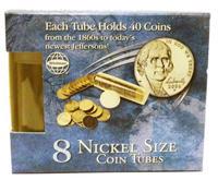 Nickel Size Coin Tubes