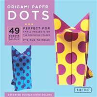 Origami Paper Dots: 49 Sheets