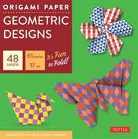 Origami Paper Geometric Prints: 49 Sheets