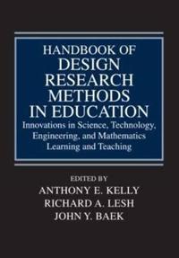 Handbook of Design Research Methods in Education