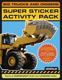 Big Trucks and Diggers Super Sticky Activity Pack