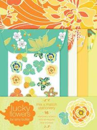 Lucky Flowers Mix and Match Stationery