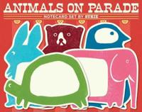Animals on Parade Notecard Set by Sukie