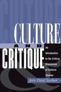 Culture and Critique