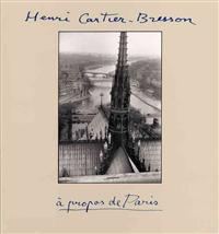 Henri Cartier-Bresson: A Propos de Paris