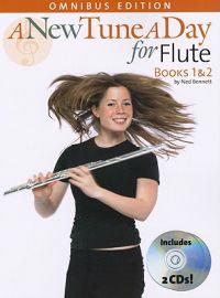 A New Tune a Day for Flute: Books 1 & 2 [With 2 CD's and Pull-Out Fingering Chart for Flute]
