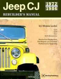 Jeep Cj Rebuilder's Manual, 1972-1986
