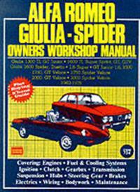 Alfa Romeo Giulia Spider AB Wsm 1962-78