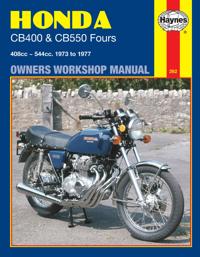 Honda Cb400 and CB 550 Fours Owners Workshop Manual, No. M262