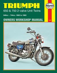 Triumph 650 and 750 2-valve Twins Owners Workshop Manual, No. 122