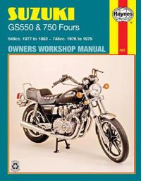 Suzuki Gs550 and Gs750 Fours Owners Workshop Manual, No. M363