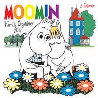 Moomin Family Organiser Wall Calendar 2014