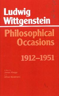 Philosophical Occasions, 1912-1951
