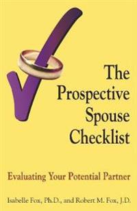 The Prospective Spouse Checklist