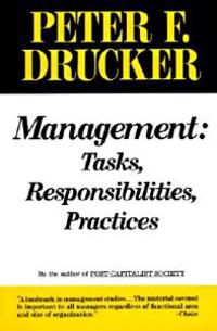 Management: Tasks, Responsibilities, Practices