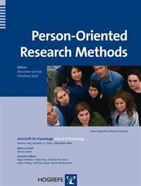 Person-oriented Research Methods