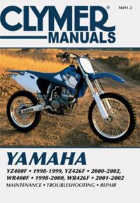 Yamaha YZ400F 98-99, YZ426F 00-02, WR400F 98-00, WR426F 01-02