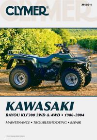 Kawasaki KLF300 Bayou 86-04 ATV