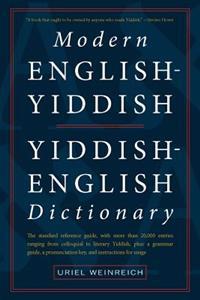 Modern English-Yiddish Yiddish-English Dictionary
