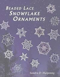 Beaded Lace Snowflake Ornaments