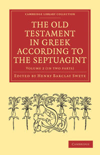 The Old Testament in Greek According to the Septuagint 2 Part Set