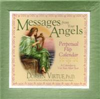Messages From Your Angels Perpetual Flip Calendar