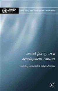 Social Policy in a Development Context