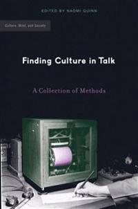 Finding Culture in Talk: A Collection of Methods
