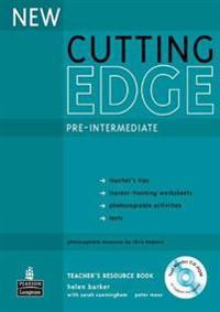 New Cutting Edge Pre-Intermediate Teachers Book and Test Master CD-Rom Pack