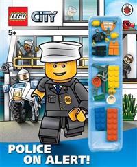LEGO CITY: Police on Alert! Storybook with Minifigures and Accessories