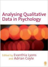 Analysing Qualitative Data in Psychology