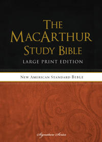 MacArthur Study Bible-NASB-Large Print