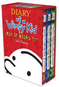 Diary of a Wimpy Kid Box of Books, Books 1-3: Diary of a Wimpy Kid/Rodrick Rules/The Last Straw