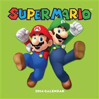 Super Mario Brothers 2014 Wall Calendar