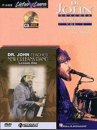 Dr. John - Piano Bundle Pack: Dr. John Teaches New Orleans Piano - Volume 1 (Book/CD Pack) with Lesson One (DVD)