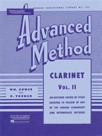 Rubank Advanced Method: Clarinet, Vol. II