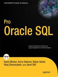 Pro Oracle SQL