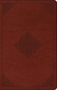 Large Print Thinline Reference Bible-ESV-Ornament Design